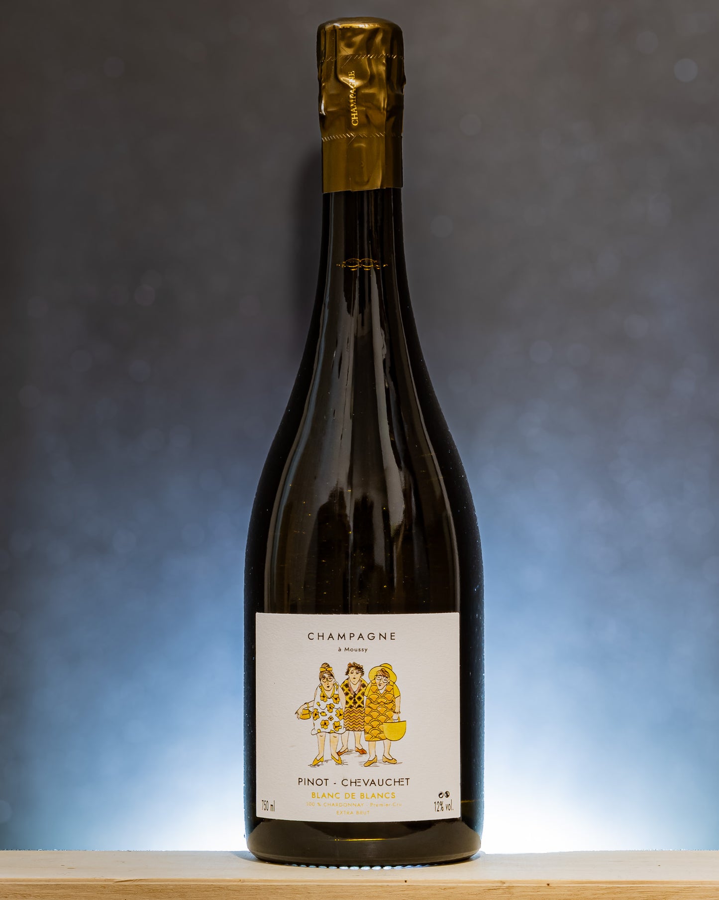 Champagne Blanc de Blancs Extra Brut 1er Cru Pinot Chevauchet Chardonnay Francia 