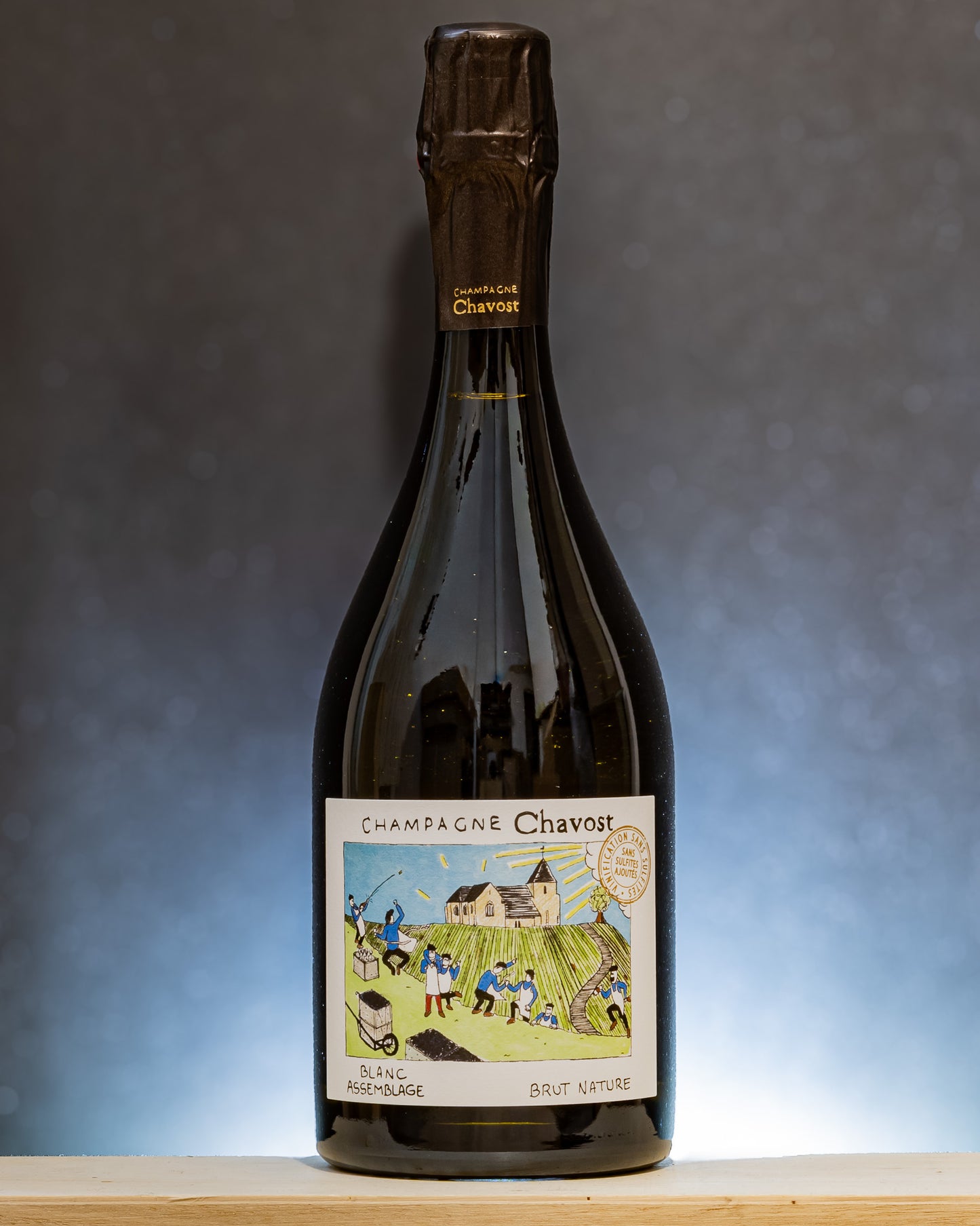 Champagne Chavost Brut Nature Blanc Assemblage Chardonnay Meunier Pinot Noir Francia