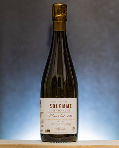 Champagne Solemme Plenitude 2019 Chardonnay Meunier Pinot Noir Extra Brut Francia