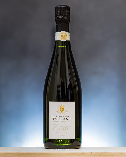 Champagne Tarlant Zero Brut Nature Chardonnay Pinot Noir Nero Meunier Blanc Bianco Arbanne Petit Meslier Vino Valle Marne Francia