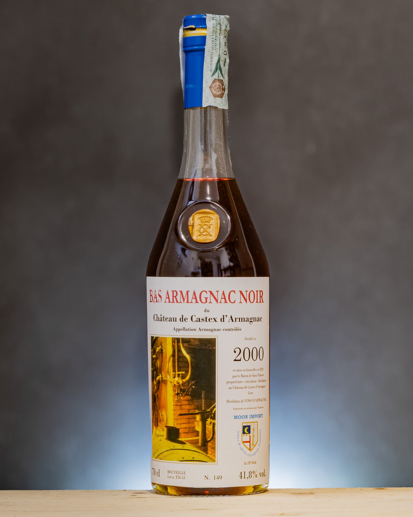 Chateau Castex Bas Armagnac Noir 2000 Distillato Francia 
