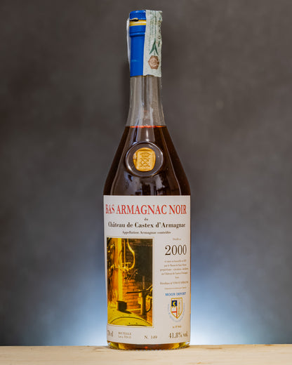 Chateau Castex Bas Armagnac Noir 2000 Distillato Francia 