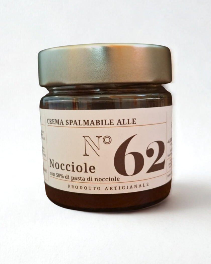 Crema Spalmabile Alle Nocciole N°62 Alessio Brusadin Prodotto Artigianale Natale Regalo