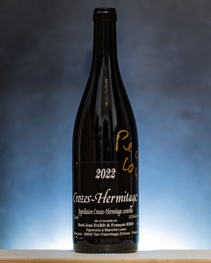 Dard Ribo Crozes Hermitage Pe de Loup 2022 Syrah Rodano Vino Rosso Francia