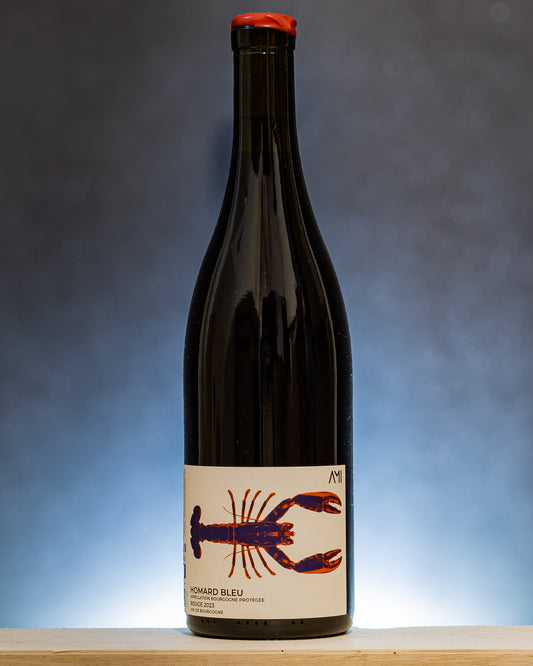 Domaine Ami Homard Bleu Bourgogne Rouge Pinot Noir Vino Rosso Francia