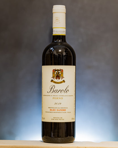 Elio Sandri Barolo Perno 2019 Nebbiolo Langhe Piemonte Vino Rosso Italia