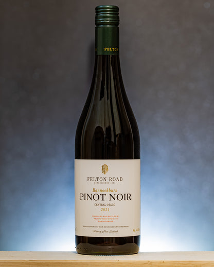 Felton Road Pinot Noir Vino Rosso Central Otago Nuova Zelanda Nuovo Mondo 2021 Bannockburn