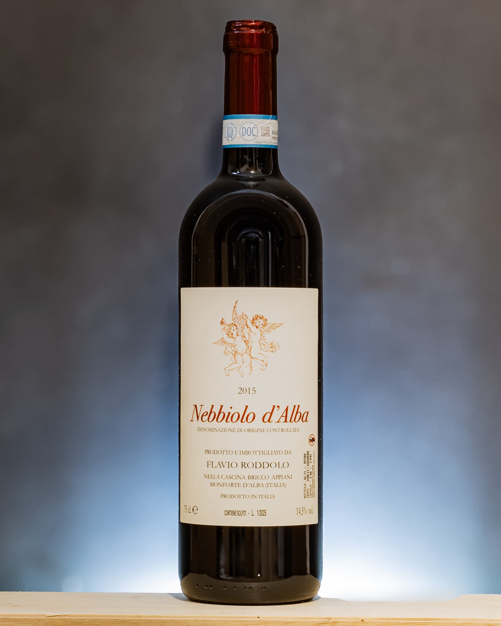 Flavio Roddolo Nebbiolo d'Alba 2015 Langhe Vino Rosso Piemonte Italia