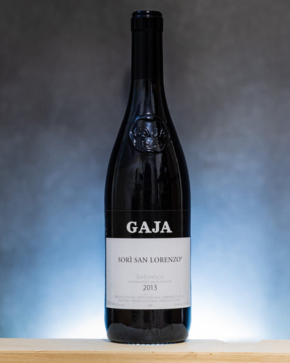 Gaja Barbaresco 2013 Sori San Lorenzo Nebbiolo Langhe Piemonte Italia Vino Rosso