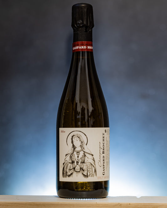 Gaspard Brochet Champagne Brut Nature 333e Chardonnay Meunier Pinot Nero 2019 2020 2021 Montagne Reims Vino Francia