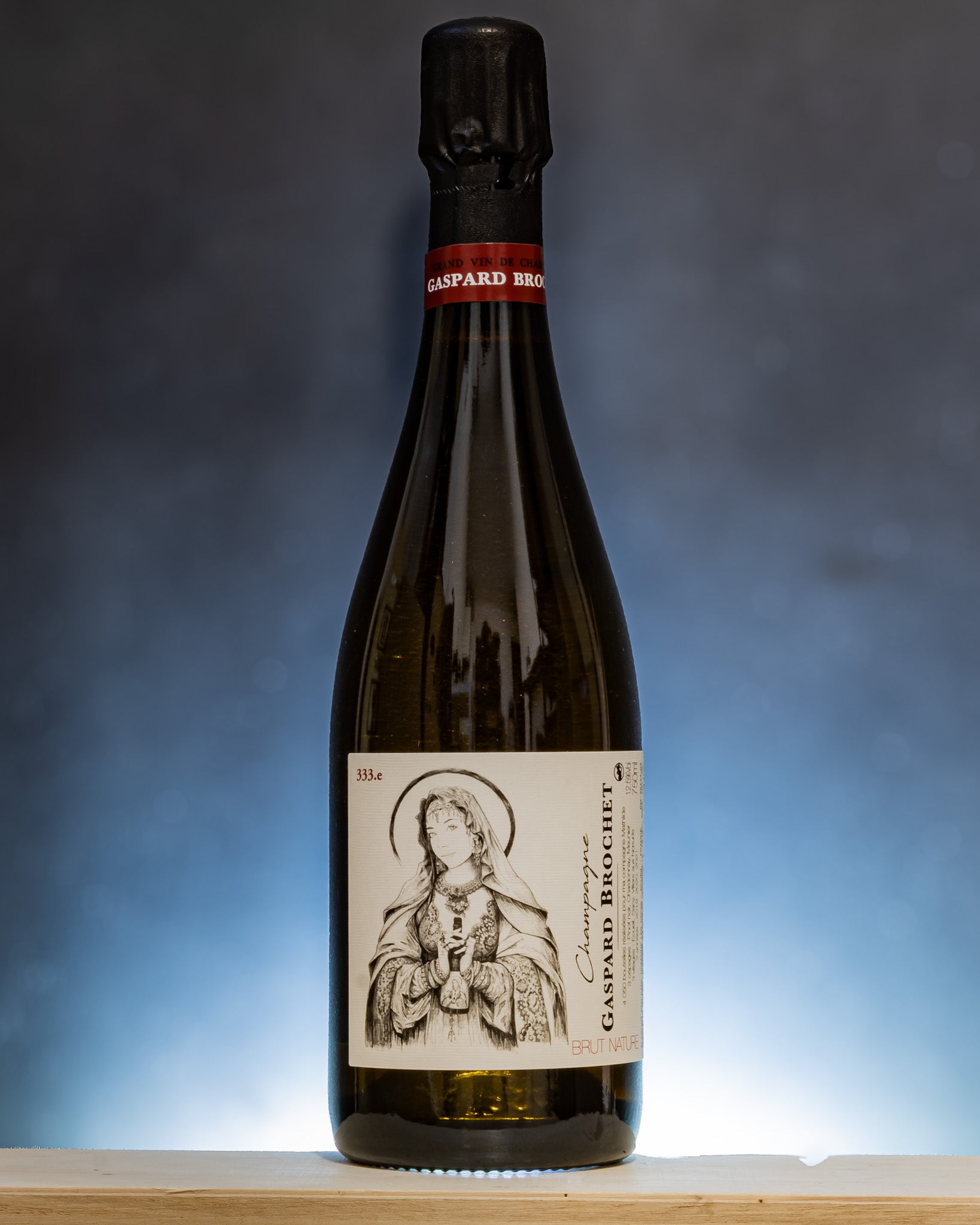 Gaspard Brochet Champagne Brut Nature 333e Chardonnay Meunier Pinot Nero 2019 2020 2021 Montagne Reims Vino Francia