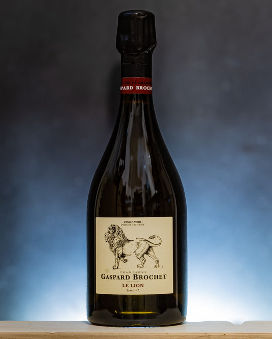 Gaspard Brochet Domaine Les Croix Champagne Extra Brut Lion Tome 6 Pinot Noir Nero Montagne Reims Vino Francia