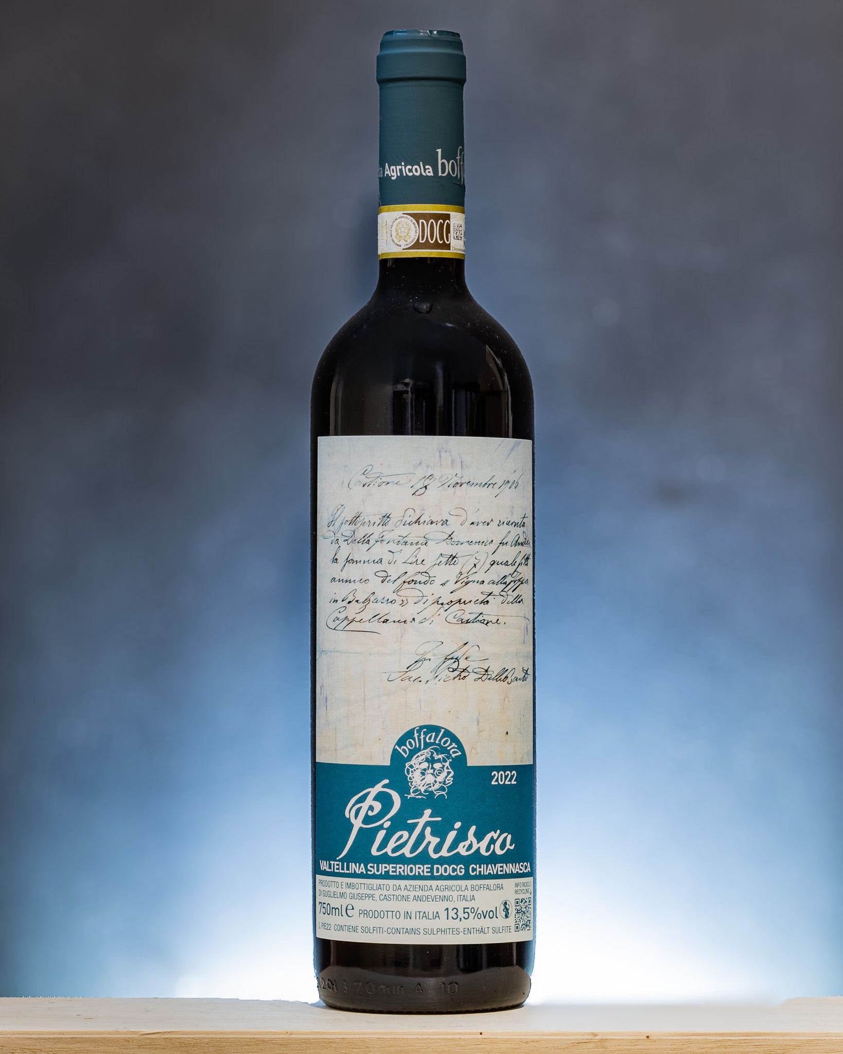 Guglielmo Giuseppe Boffalora Valtellina Superiore Pietrisco 2022 Nebbiolo Chiavennasca Lombardia Vino Rosso Italia