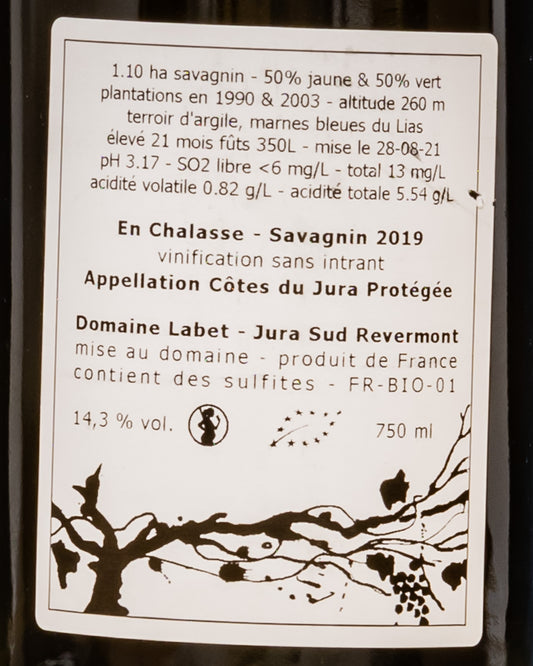 Fleur de Savagnin 2019 | En Chalasse