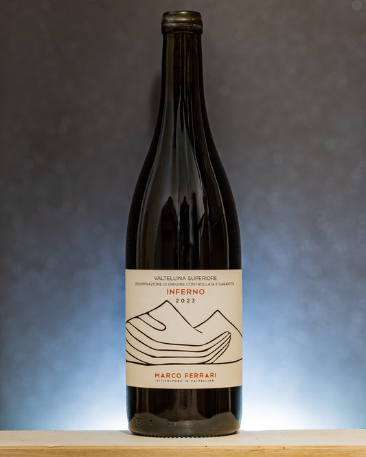 Inferno Marco Ferrari Nebbiolo Chiavennasca Valtellina Superiore 2023 Italia Lombardia Vino Rosso
