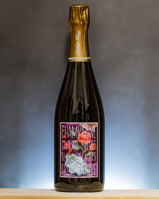 Laherte Freres Champagne Extra Brut Blanc Noirs Pinot Noir Nero Meunier Brut Nature Valle Marne Vino Francia