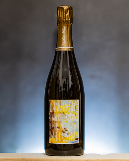 Laherte Freres Champagne Extra Brut Les Empreintes Millesime 2018 Chardonnay Pinot Noir Nero Valle Marne Coteaux Sud Epernay Vino Francia