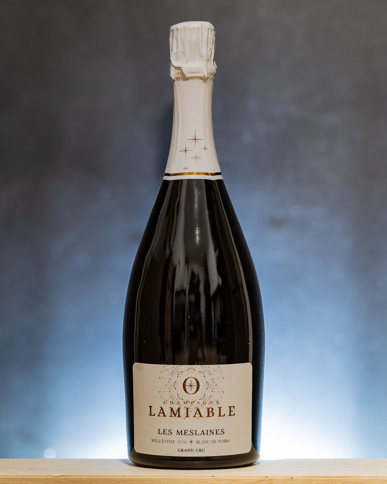 Lamiable Champagne Extra Brut Grand Cru Meslaines Blanc Noirs Pinot Noir Nero Grand Cru 2016 Valle Marne Vino Francia