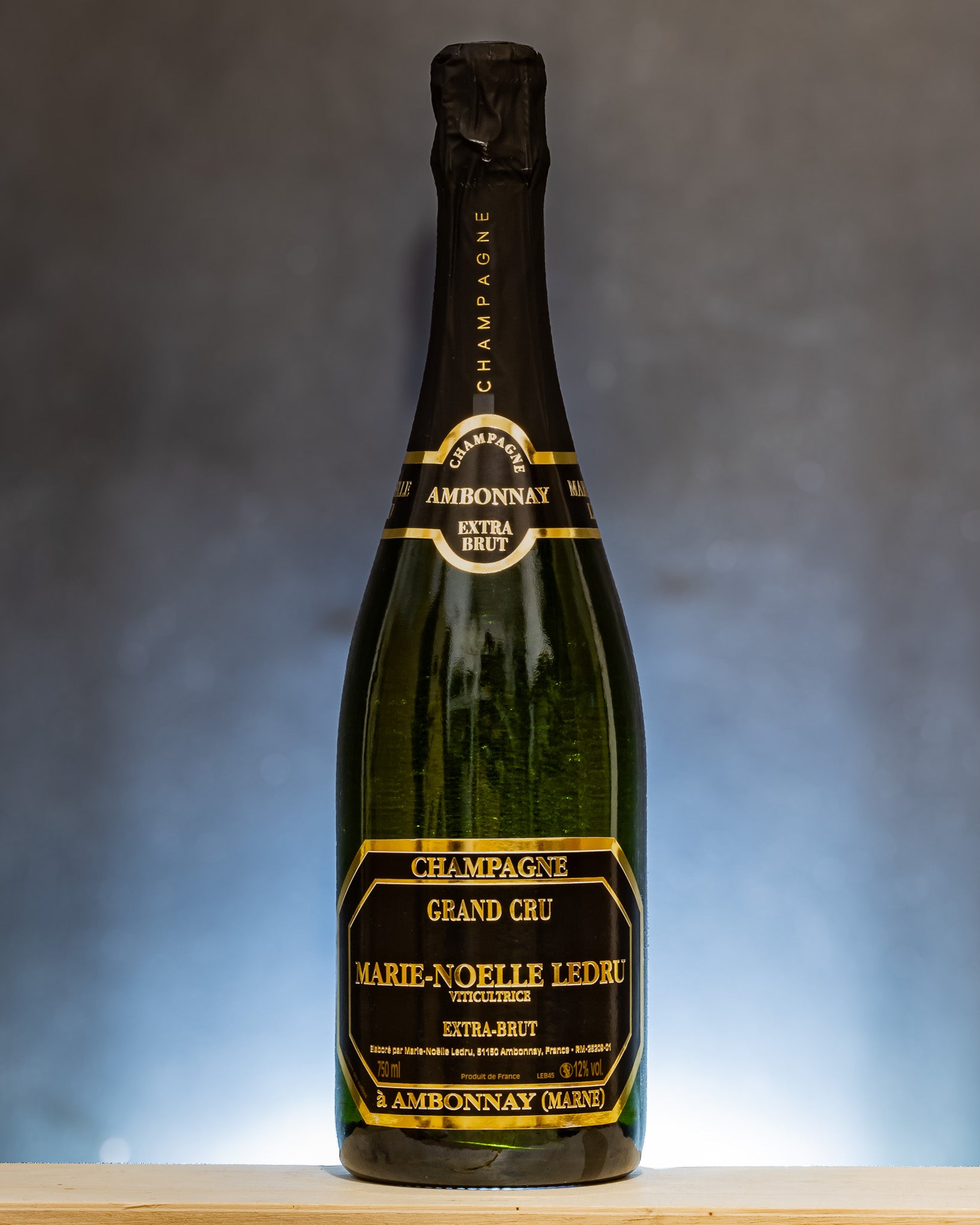 Marie Noelle Ledru Champagne Grand Cru Extra Brut Ambonnay Pinot Noir Nero Vino Francia