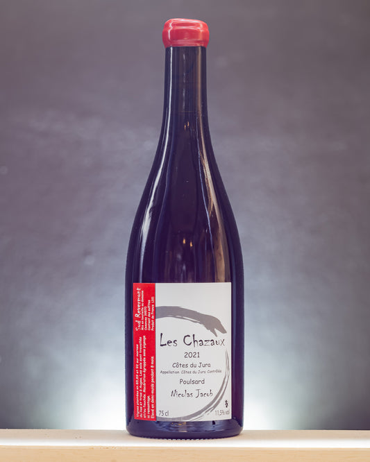 Nicolas Jacob Cotes Jura Chazaux 2021 Poulsard Vino Rosso Francia