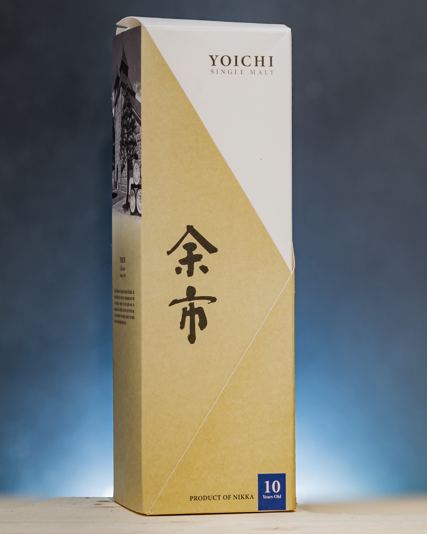 Nikka Whisky Single Malt Yoichi 10 Years Old Hokkaido Giappone Retro Etichetta Astuccio