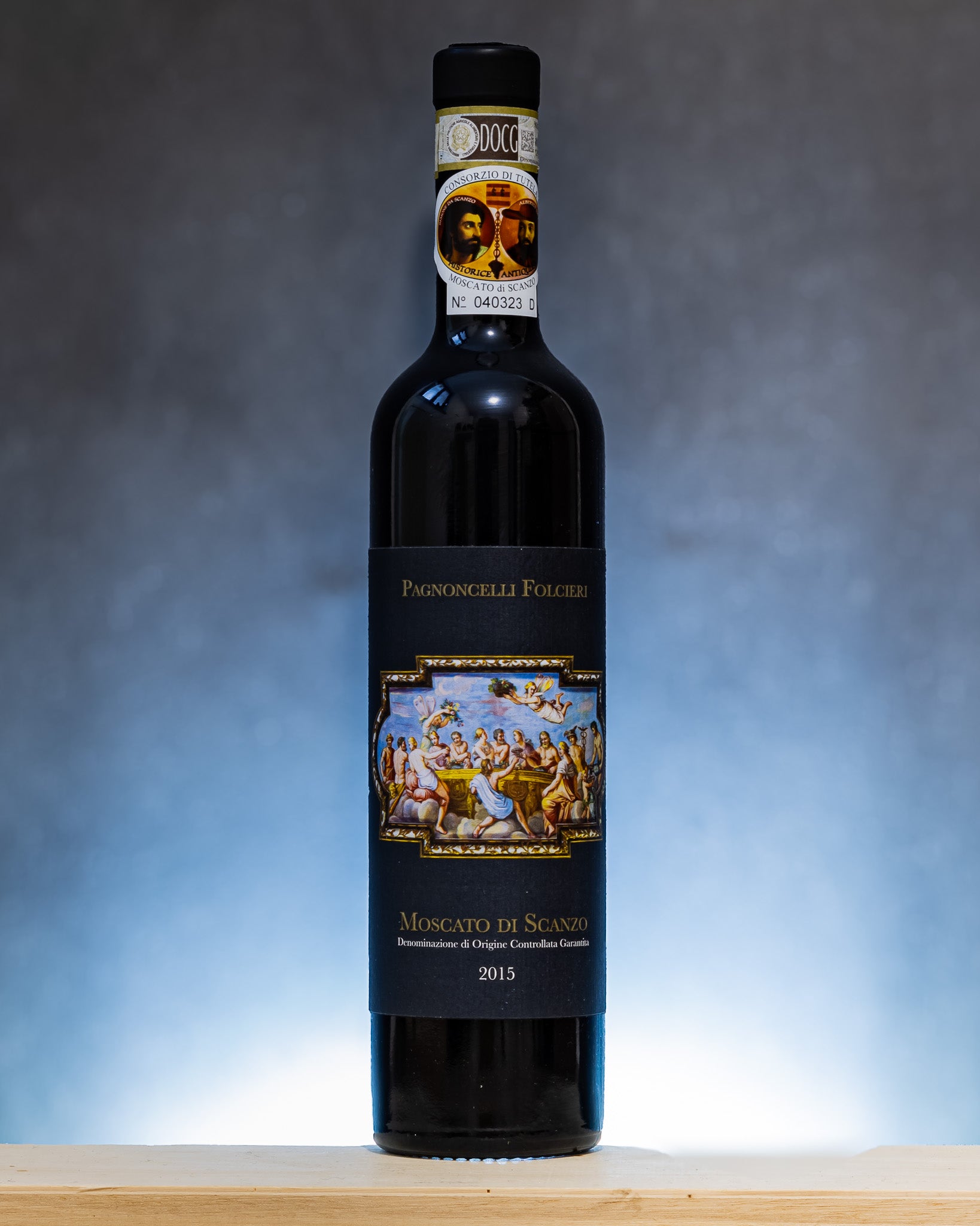 Pagnoncelli Folcieri Moscato Scanzo Vino Passito Dolce Fine Pasto Rosso Bergamo Lombardia Italia 2015