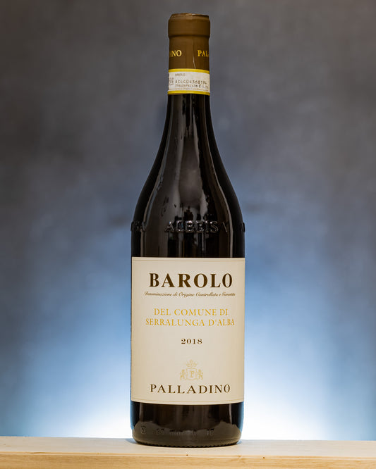 Palladino Barolo del Comune Serralunga 2018 Nebbiolo Langhe Piemonte Vino Rosso Italia