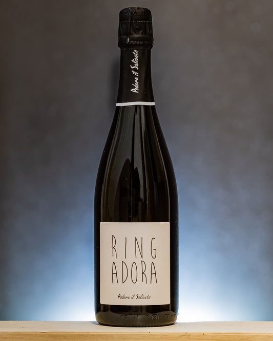 Podere Il Saliceto Ringadora Lambrusco Di Sorbara Spumante Rosato Brut Nature Metodo Classico Emilia Romagna Italia 