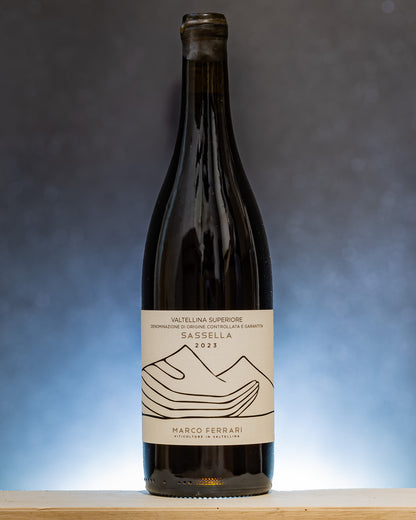 Sassella Marco Ferrari Nebbiolo Chiavennasca Valtellina Superiore 2023 Italia Lombardia Vino Rosso 