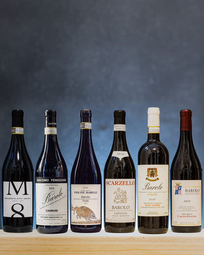 Special Box Rarità Philine Isabelle Elio Sandri Cascina Fontana Scarzello Margherita Otto Giacomo Fenocchio Barolo Nebbiolo Langhe Piemonte Italia Vino Rosso