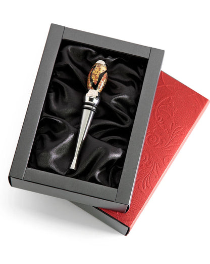 Stopper Doge Vetro Di Murano Farfalli Made In Italy Regalo Cofanetto Natale Dettaglio Scatola