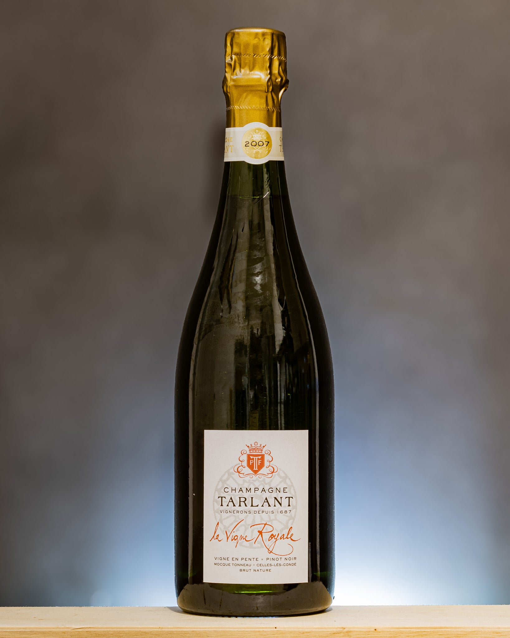 Tarlant Champagne Brut Nature La Vigne Royale Blanc Noirs Pinot Noir Nero 2007 Valle Marne Marna Champagne Vino Francia 