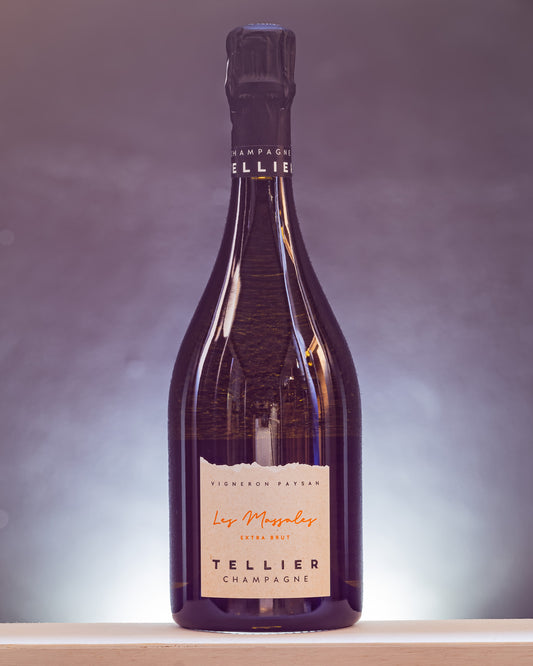 Tellier Les Massales Champagne Extra Brut Pinot Noir Chardonnay Meunier 2018 Vino Francia