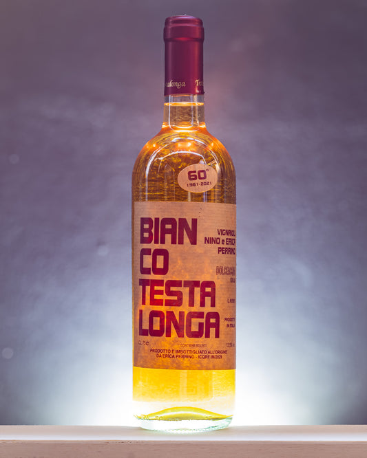 Testalonga Vino Bianco Vermentino 2021 Ponente Ligure Liguria Italia Perrino