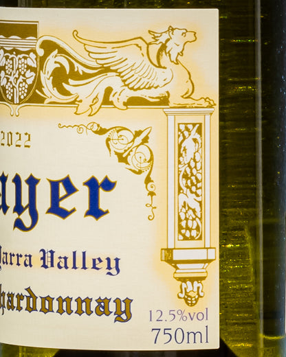 Timo Mayer Chardonnay 2022 Yarra Valley Australia Vino Bianco Retro Etichetta