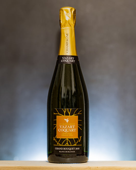 Vazart Coquart Champagne Extra Brut Chouilly Grand Cru Blanc Blancs Bouquet 2018 Cote Chardonnay Vino Francia
