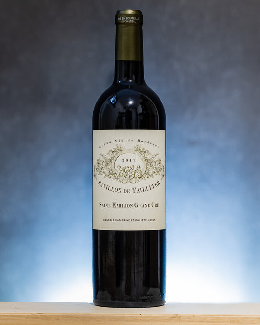 Vieux Pavillon Taillefer Saint Emilion Grand Cru 2017 Catherine Philippe Cohen Merlot Vino Rosso Bordeaux Francia