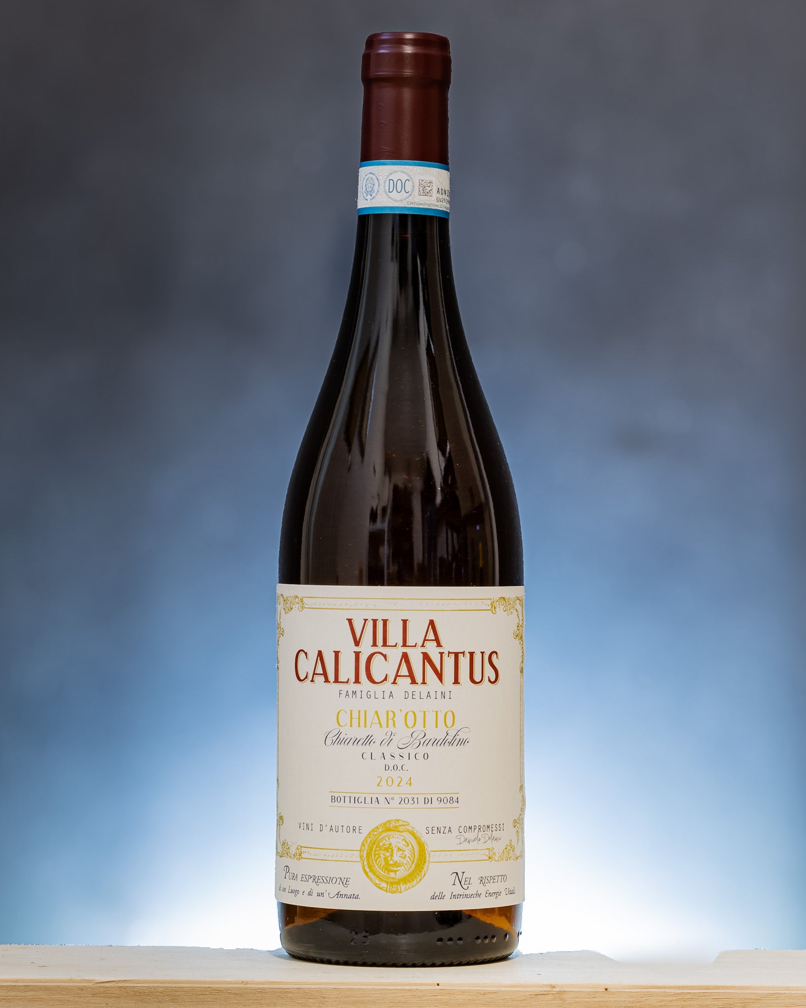 Villa Calicantus Bardolino Classico Chiaretto Chiarotto Veneto Italia Vino Rosato 2024 Corvina Corvinone Molinara Italia