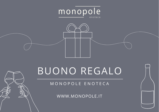 Voucher Gift Card Monopole Buono Regalo Vino