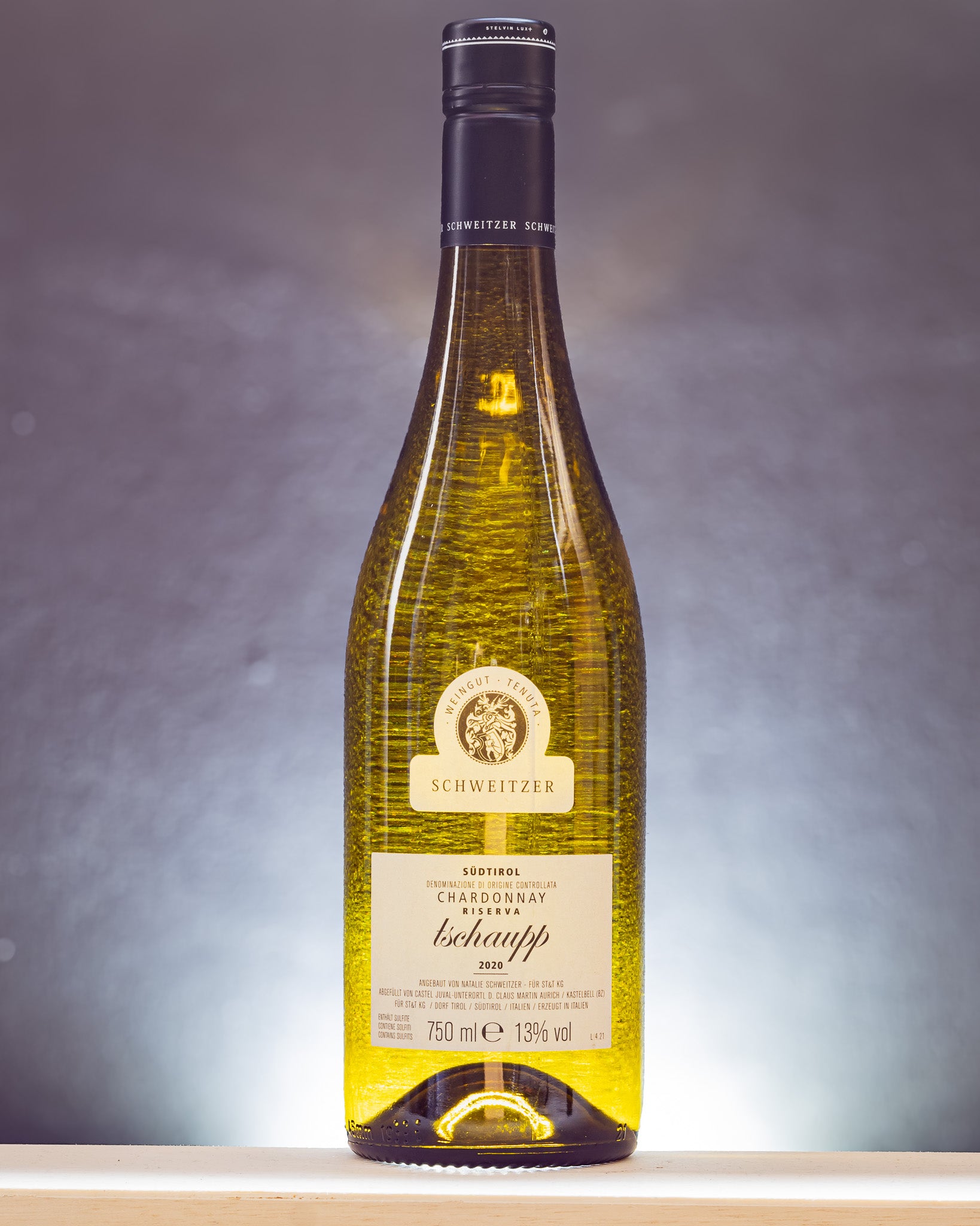 Weingut Tenuta Schweitzer Chardonnay Riserva 2020 Tschaupp Alto Adige Vino Bianco Italia