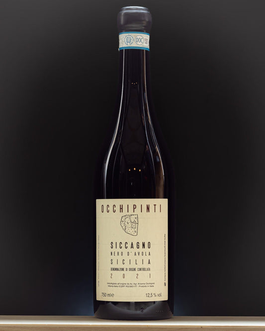 arianna occhipinti siccagno nero d'avola sicilia italia