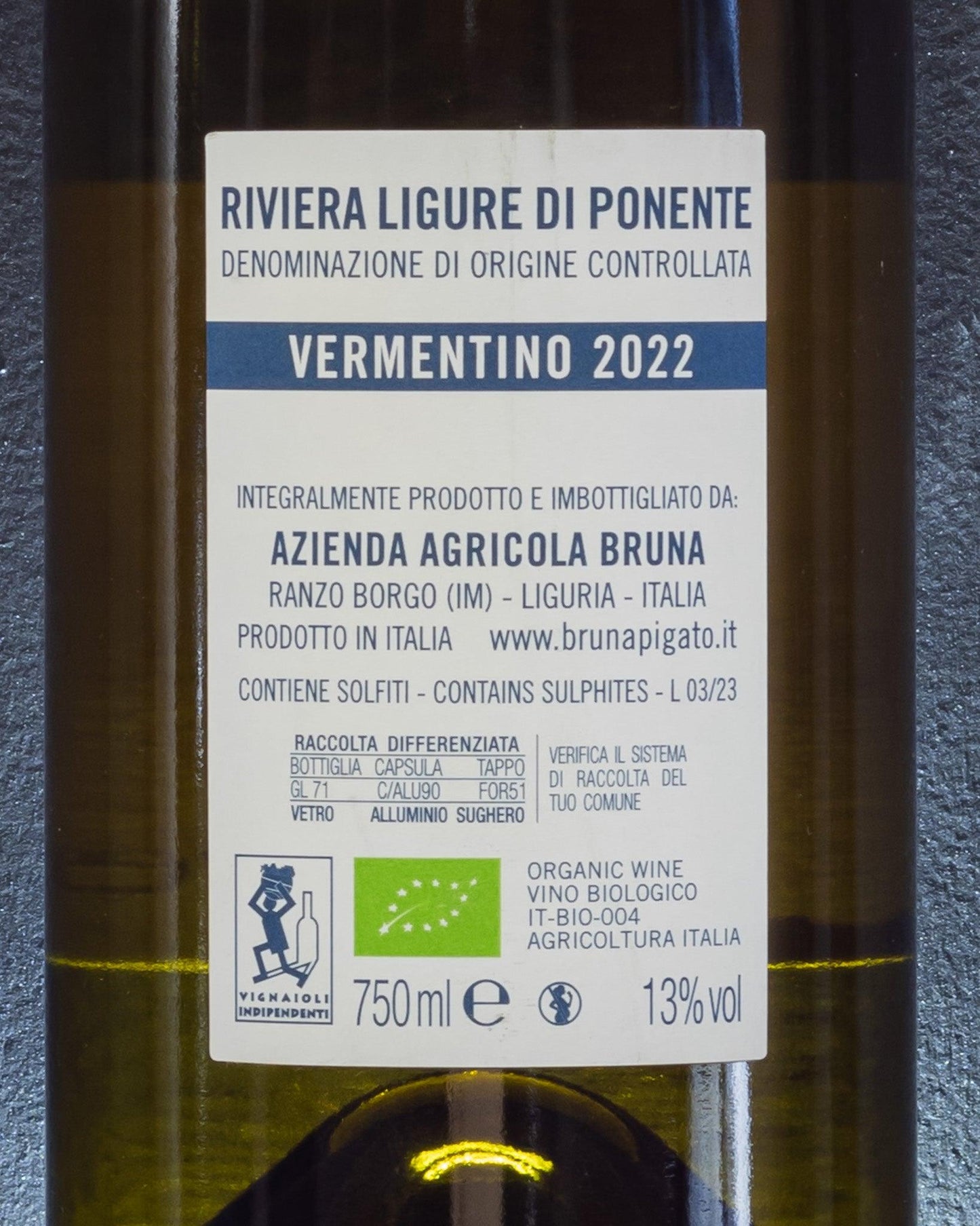 bruna vermentino liguria riviera di ponente