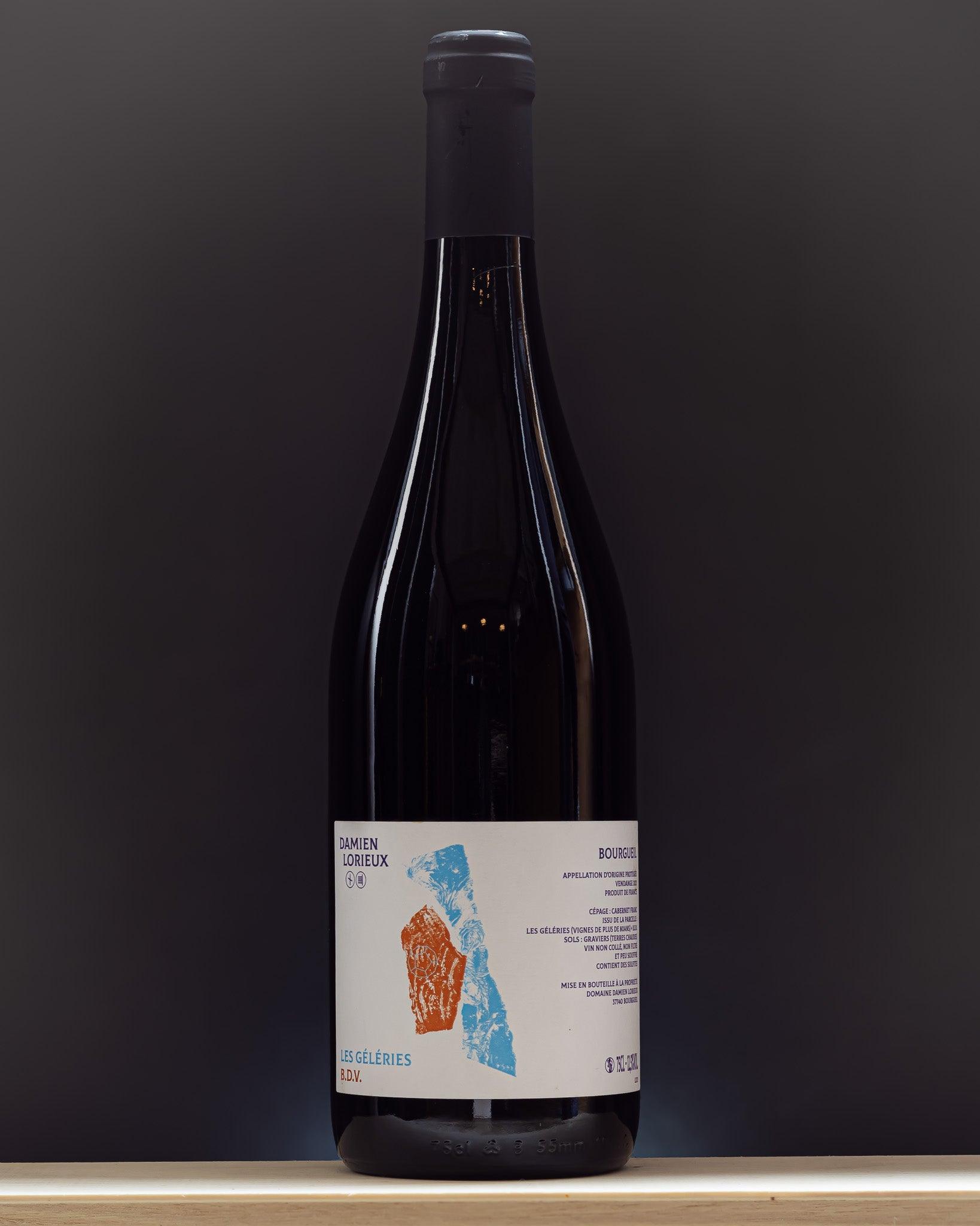 damien lorieux cabernet franc bourgueil les geleries loira francia 