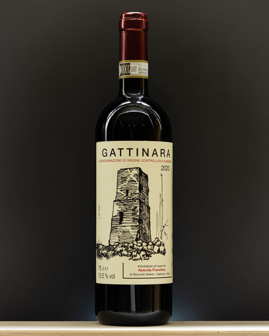 gattinara azienda franchino nebbiolo piemonte italia vino rosso