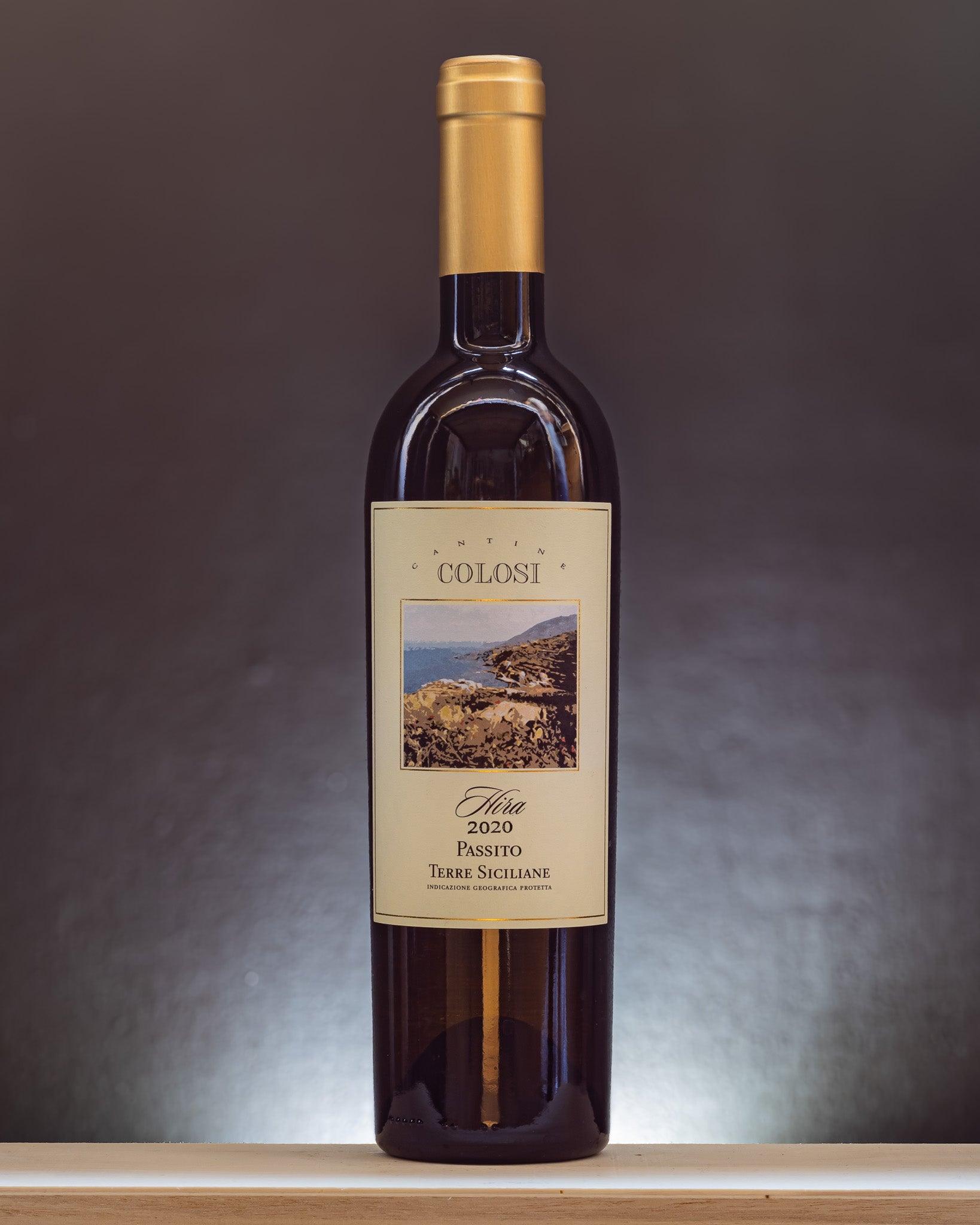 hira passito terre siciliane moscato cantine colosi 