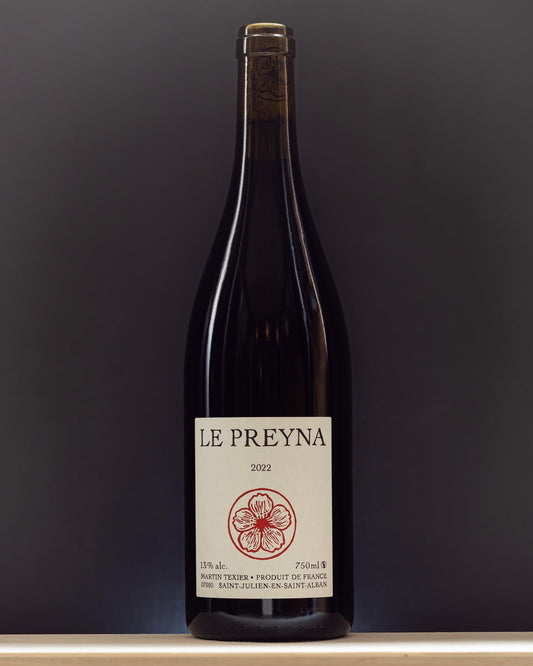 le preyna martin texier rodano francia cinsault grenache vino rosso