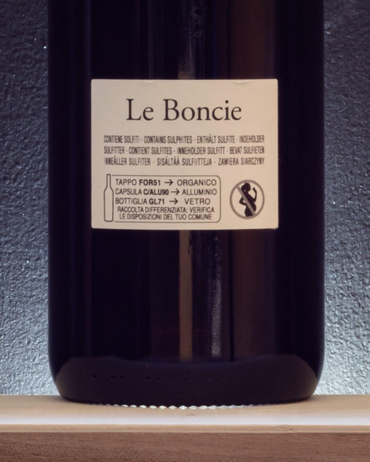 le trame le boncie toscana chianti sangiovese mammolo colorino foglia tonda retro etichetta