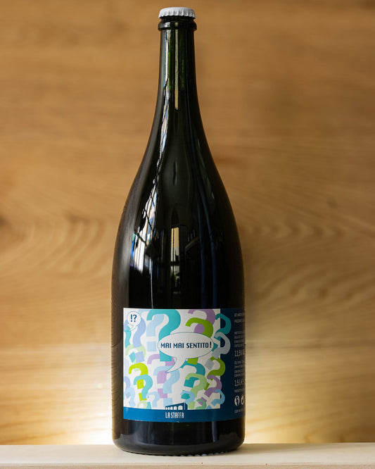 mai sentito frizzante sui lieviti la staffa verdicchio marche magnum 