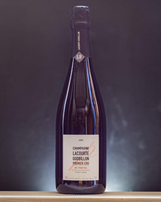 mi-pentes champagne extra brut premier cru pinot nero lacourte godbillon