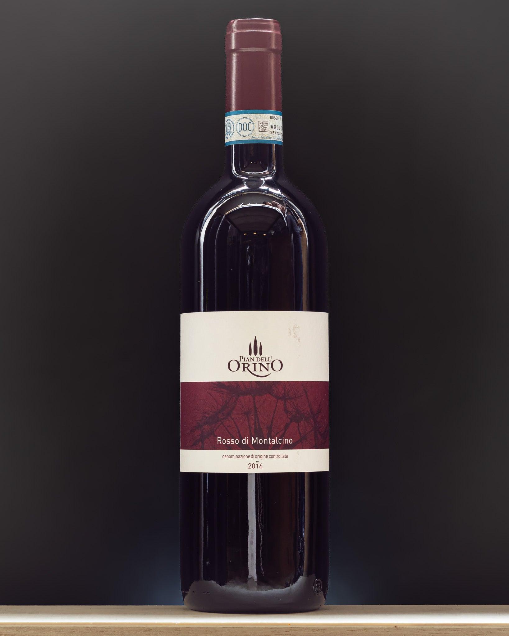 pian dell'orino rosso di montalcino sangiovese toscana italia